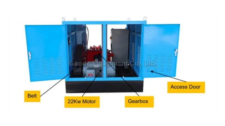Gaodetec GGP440/50PI-22E grout injection pump
